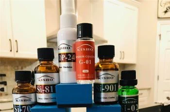 Campione di rivestimento in vetro