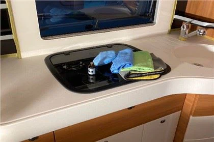 Rivestimento in ceramica per camper